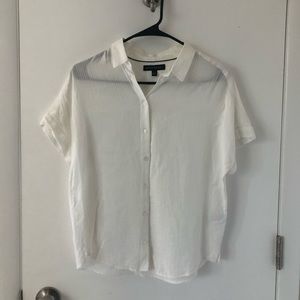 Linen Button-Up Shirt